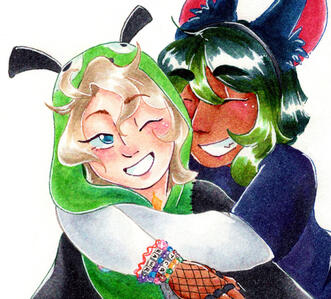 bebo tries the grimace shake